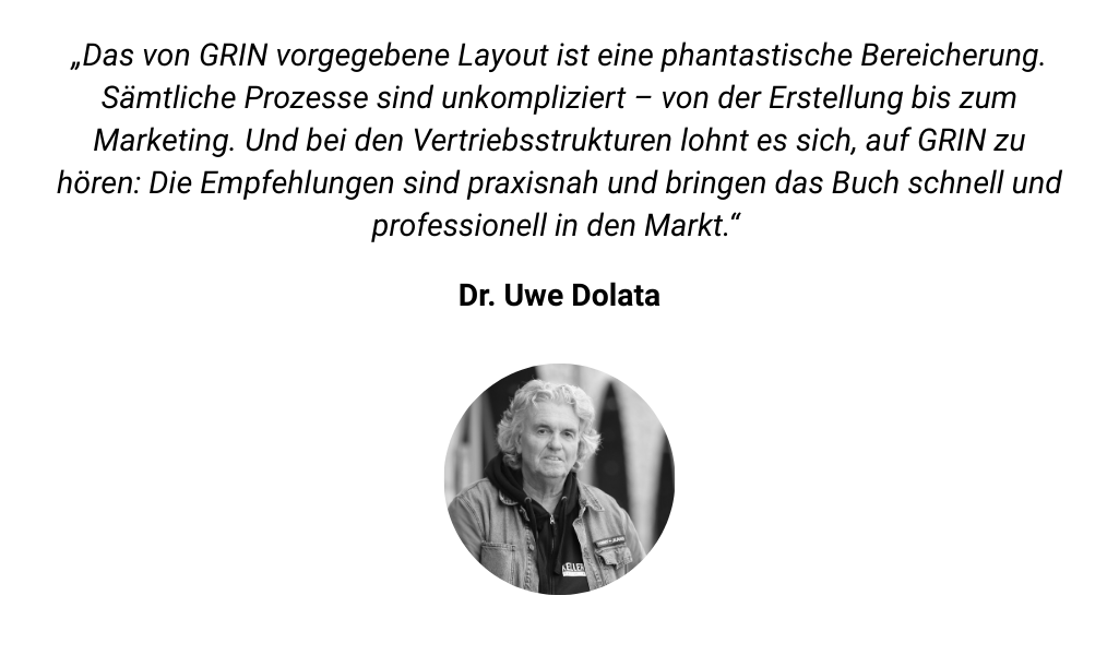 Du willst dein eigenes Buch veröffentlichen? Mit GRIN Selfpublishing teilst du deine eigene Geschichte mit der ganzen Welt 14 Brigitte Prem (4)